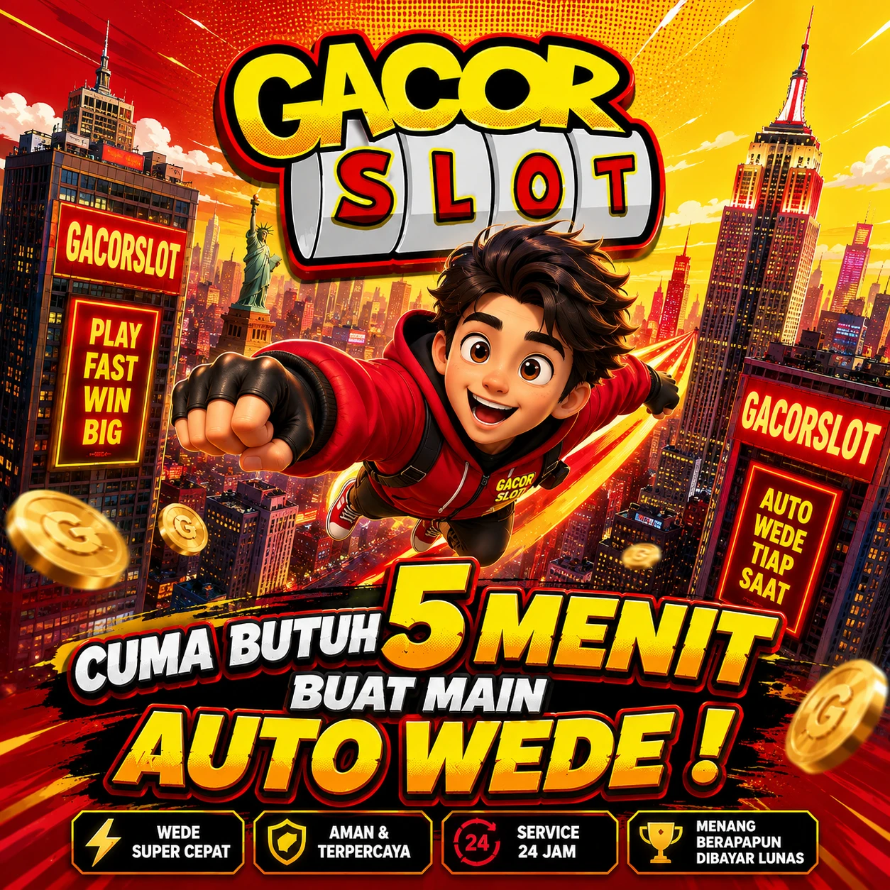 Slot dp GACORSLOT Front Black 